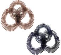 Full Circle Peigne,Peigne Circulaire En Plastique,Plein Circulaire Stretch Peigne,Peigne À Cheveux Extensible,Extensible Cheveux,Peigne En Plastique Flexible De Cercle,Peigne Flexible De Cercle