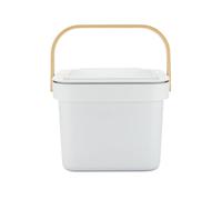 Full Circle Post Modern Collecteur de Compost en Acier Inoxydable - Solution écologique et sans Odeur pour déchets de Cuisine