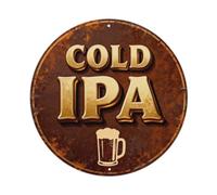Full_Cold_Ipa Plaque en métal