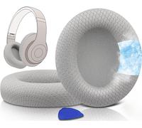 Full Cooling Gel Foam Cushion Pads for Beats Studio Pro Wireless Noise Cancelling Headphones, Ear Pads with Breathable Mesh Fabric, High Density Foam