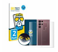 brotect Protection Intégrale 3D Incurvé pour Samsung Galaxy S22 Ultra 5G (Avant+Arrière) (2 Pièces) - Couverture Complète, Film Protection Écran