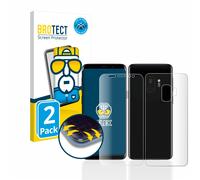brotect Protection Intégrale 3D Incurvé pour Samsung Galaxy S9 (Avant+Arrière) (2 Pièces) - Couverture Complète, Film Protection Écran
