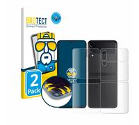 brotect Protection Intégrale 3D Incurvé pour Samsung Galaxy Z Flip 3 5G (Avant+Arrière) (2 Pièces) - Couverture Complète, Film Protection Écran