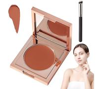 Full Coverage CC Undereye Corrector - 2025 New Colored Clay Undereye Corrector, CC Under eye Moisturizing Foundation, Under Eye Color Corrector for Dark Circles (Orange)