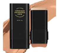 Full Coverage Foundation Stick, Fond De Teint En Stick Avec Pinceau, Concealer And Contour Sticks, Stylo De Fond De Teint Léger Hydratant Avec Pinceau, Bâton De Fondation Pour Le Visage Longue Durée