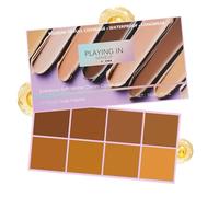 Full Coverage Makeup - 8 Color Full Coverage Makeup for Under Eye Dark Circles | Cream Material with Redness Blemish Masking Function, Mature Sensitive Skin Concealer, Home Travel Case 50g