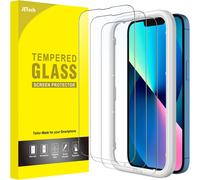 Full Coverage Screen Protector For Iphone 16e 2025, Iphone 13/13 Pro 6.1 Inch, Full Coverage Tempered Glass Film With Easy Installation Tool, Hd Clear, Pack Of 3
