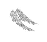Full Crystals Wing Brooch Vintage Designs Zines Alloy Jewelry For Women Party Wedding Daily Accessories Alloy Brooch