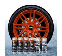 Full DIP Packs épargne jantes 6 sprays Orange brillan