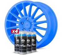 FULL DIP - Vinyle liquide - Pack de 4 sprays bleu lumineux - 400 ml. Unité