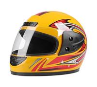 Full Face Motorcycle Helmets, Lightweight Aerodynamic Street Bike Helmets for Adults, 1 Piece Impact-Resistant Shell, Comfortable Padded Interior Riding Touring Racing Or Daily Commute