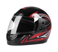 Full Face Motorcycle Helmets, Lightweight Aerodynamic Street Bike Helmets for Adults, 1 Piece Impact-Resistant Shell, Comfortable Padded Interior Riding Touring Racing Or Daily Commute