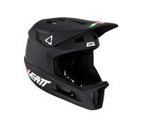 Full-face MTB helmet Gravity 1.0 lightweight, ventilated and resistant, Noir