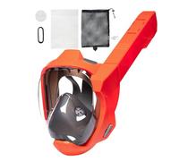 Full Face Snorkel, Anti-Fog Diving Shield, 180° Panoramic View Gear with Anti-Leak Design, Comfortable Swim Equipment for Adults, Women, Men, Enhanced Underwater Snorkeling