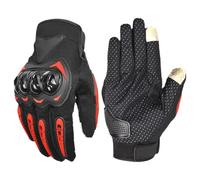 Full Finger Riding Gloves - Touch Screen Racing, Racings Protective Gear | Ideal/suitable For Motorcycle Cycling Motocross Climbing Airsoft Road Outdoor Grip Control Protection, 22x12x3cm