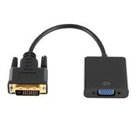 Full Hd 1080P Dvi-D Vers Vga Câble De Convertisseur D\Adaptateur Actif 24 + 1 Broches Mâle 15 Broches Câble De Moniteur Fem[O848]