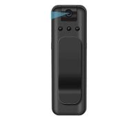 Full HD 1080P Wireless Mini Camera with Night Vision for Outdoor Sports, Back Clip Design, Portable DV Camera