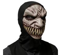 Full Head Halloween Costume Masque, Scary Spooky Stage Show Masque