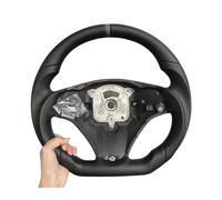 Full Leather Flat Bottom Customized Steering Wheel Compatible For BMW 1 3 Series E90 E91 E92 E93 E89 E87 E84 E82 E81 328i 335i 135i 325i