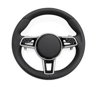 Full Leather Steering Wheel Compatible For Porsche Cayenne Boxster Panamera Cayman 911 991 970 997 981 987 958 718 Steering Wheel Assembly(Style H)