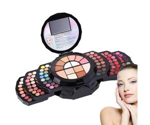 Full Makeup Kit, 110 Colors Makeup Set, Easy Blendable Travel Palette, All In Beauty Kit With Mirror For Women, Girls, Professional And Daily Use, Birthday Gift Idea