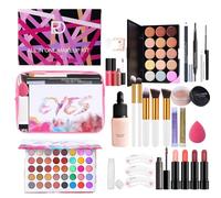 Full Makeup Kit, 29pcs Travel Makeup Palette, Professional Makeup Bundle, Portable Makeup Kit for Women, Comprehensive Makeup Set, All-in- Makeup Palette, Travel-Friendly Makeup Collection
