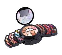 Full Makeup Kit, Coffret Maquillage Tout-en-un, 48 Ombres À Paupières, 16 Fards Pailletés, 16 Rouges À Lèvres Multi-textures, Parfait Pour Looks Et Maquillage Artistique