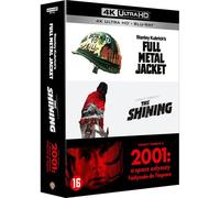 Full Metal Jacket + Shining + 2001 : L'odyssée De L'espace - 4k Ultra Hd + Blu-Ray