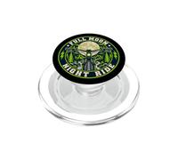 Full Moon Night Ride Badge VTT Nuit Halloween PopSockets PopGrip pour MagSafe