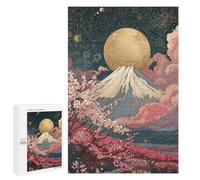 Full Moon Over Cherry Blossoms -1 Puzzle 1000 Pièces Educa Jouet en Bois Cadeau Unique Décoration Intérieure Jeu Éducatif Challenge Toy Adultes Et Enfants À Partir De 14 Ans 1000 PCS