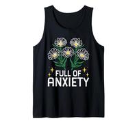 Full of Anxiety Anxiety Mental Health Design Débardeur
