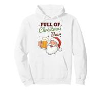 Full of Christmas Beer Santa Funny Holiday Vibes Beer Lover Sweat à Capuche