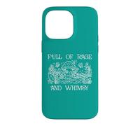 Full of Rage and Whimsy Boho Cottagecore Mushroom Whimsical Coque pour iPhone 14 Pro Max