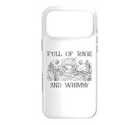 Full of Rage and Whimsy Boho Cottagecore Mushroom Whimsical Coque pour iPhone 17 Pro Max