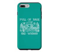 Full of Rage and Whimsy Boho Cottagecore Mushroom Whimsical Coque pour iPhone 7 Plus/8 Plus