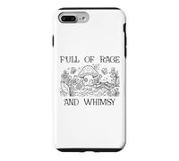 Full of Rage and Whimsy Boho Cottagecore Mushroom Whimsical Coque pour iPhone 7 Plus/8 Plus