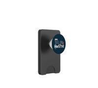 Full on Pawsitive! Jeu de Mots sur Les Chats rétro PopSockets PopWallet pour MagSafe