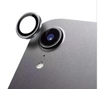 [Full Protection Rear Camera Protector Compatible With Ipad Air 11/13 2024/Air 6, [Dual Protection] Metal + Tempered Glass, Tempered Glass Camera \ Black