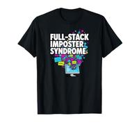 Full-Stack Imposter Syndrome Funny Developer Coding T-Shirt