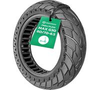 Full Tyre 10 X 2.5 Compatible With Ninebot Max G30 Scooter ¿ Replaces Tubeless Tyre 60/70-6.5 ¿ 10 Inch Puncture Proof Full Tyre