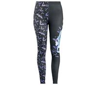 Full Volume by EMP Femme Leggings Noirs avec imprimé intégral L