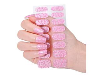 Full Wrap Nails Autocollants politiques pour décoration d'ongles