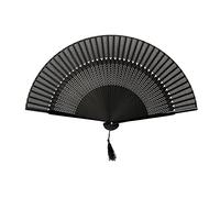 FullBerg Éventail japonais pliable en bambou pour homme et femme; décoration murale pour mariage, cadeau, fête des mères, fête costumée