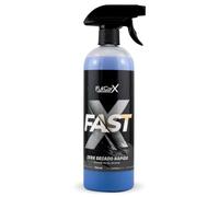FULLCARX FastX 750ml Cire Liquide Rapide sur Voiture Mouillée, Efficacité 2 en 1 Séchage et Protection Haute brillance, Base de Carnauba, Application Facile, Produit Nettoyage Detailing Professionnel