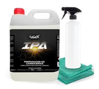 FULLCARX IPA 5 Litres Alcool Isopropylique 100% Préparateur de Carrosserie, Nettoyant Dégraissant, Élimine les Restes de Polissage Saleté Cires Adhésifs, Produit Nettoyage Detailing Professionnel