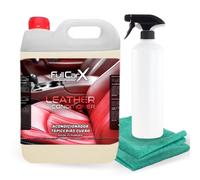 FULLCARX Leather Conditioner 5 Litres Entretien Hydratant pour Cuir Voiture, Traitement du Rembourrage des Sièges en Cuir, Restaure l'Élasticité d'Origine, Produit Nettoyage Detailing Professionnel