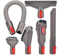 Fullclean Kit de Fixation pour aspirateur Dyson Gen 5 V15 V12 V11 V10 V7 V8 Absolute Detect Cyclone Fluffy Mattress Outsize - Ensemble d'accessoires et brosses de Rechange