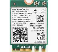 Fullcourt Enterprises Killer Wi-FI 6E AX1675X + Bluetooth 5.3, mise à niveau du module WiFi