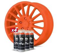 FullDip Packs Jantes Moyennes (de 17" à 19") Couleurs Unies Orange