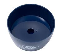 Fuller Brush Support pratique - Support rond en plastique à profil petit pour éponges de cuisine et petits articles - 9,5 cm de diamètre (bleu marine)